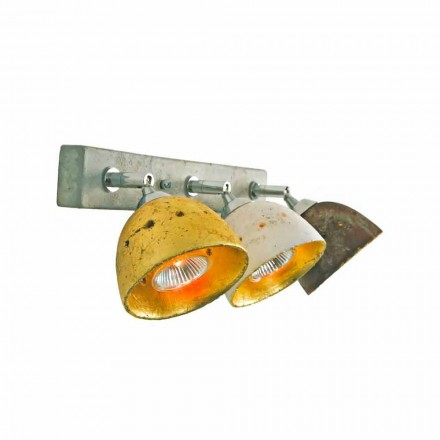 Toscot Noceto reglette 3 directional lights made in Tuscany Viadurini