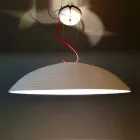 Toscot Notorius oval suspension lamp made in Tuscany Viadurini