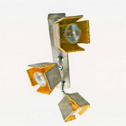 Toscot Plate reglette 3 directional lights made in Tuscany Viadurini