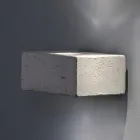 Toscot Smith LED terracotta garden wall light, made in Tuscany Viadurini