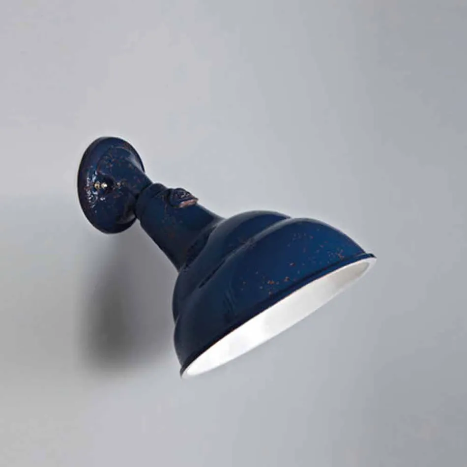 Toscot Torino applique with oblique plate made in Tuscany Viadurini