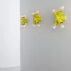 Toscot Traffic wall lamp in ceramic different finishes produced in Tuscany Viadurini