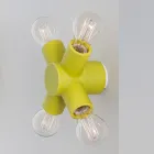 Toscot Traffic wall lamp in ceramic different finishes produced in Tuscany Viadurini