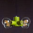 Toscot Traffic ceramic pendant lamp made in Tuscany Viadurini