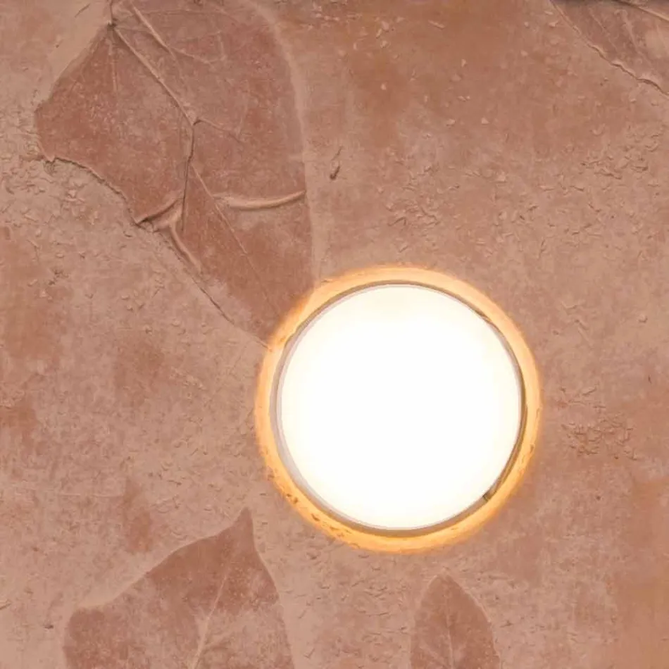 Toscot Vivaldi design wall lamp in terracotta made in Italy Viadurini