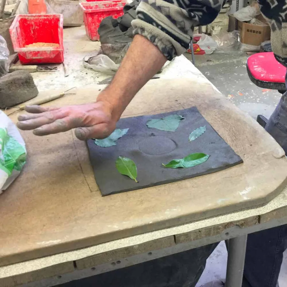 Toscot Vivaldi design wall lamp in terracotta made in Italy Viadurini