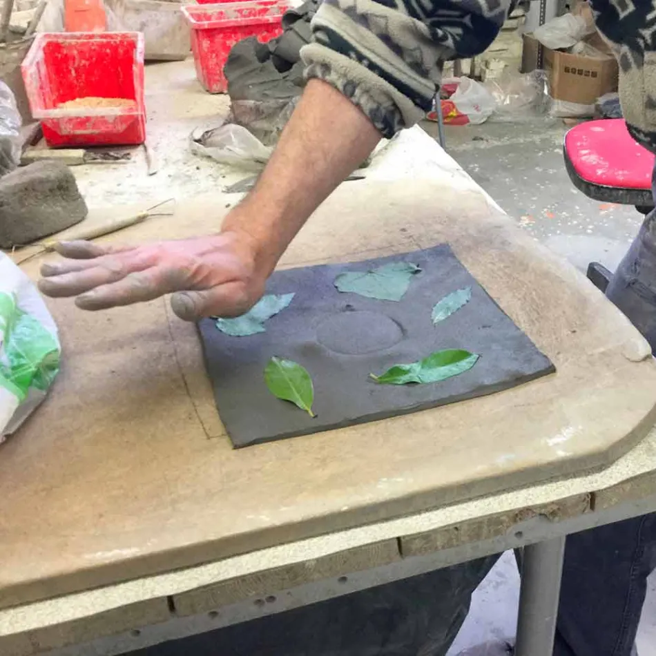 Toscot Vivaldi handmade terracotta wall lamp in Italy Viadurini