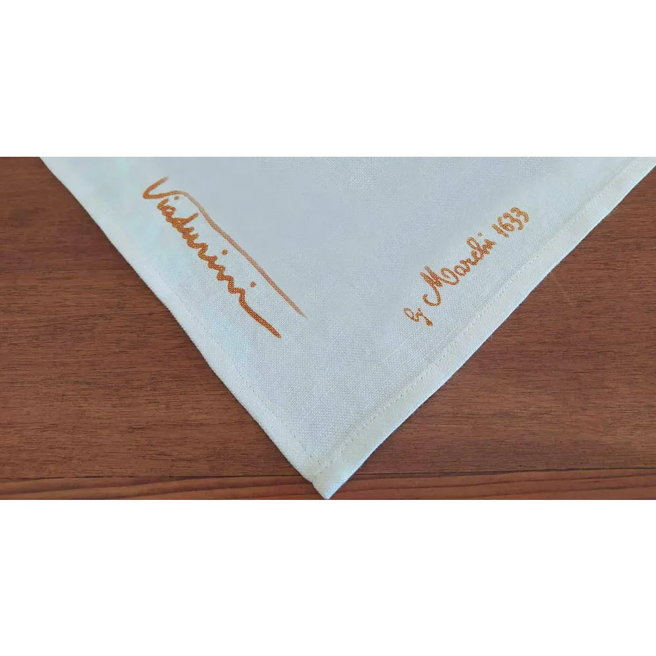 Handmade Cotton Tablecloth Handmade Print Unique Piece - Viadurini by Marchi Viadurini