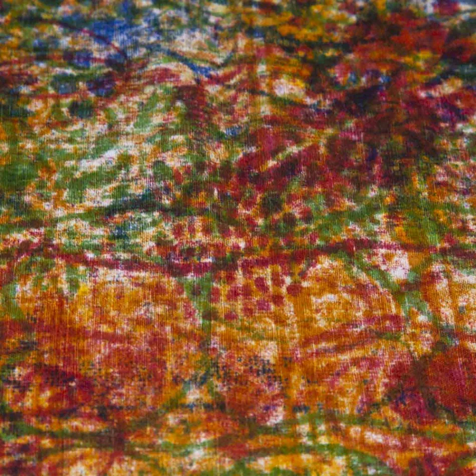 Handmade Cotton Tablecloth Handmade Print One Piece - Brands Viadurini