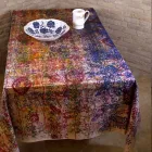 Handmade Cotton Tablecloth Handmade Print One Piece - Brands Viadurini