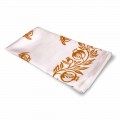 Linen Tablecloth of High Craftsmanship with Italian Art Print