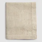 Rectangular Linen Tablecloth with Buttonholes and 10 Buttons, Luxury - Mediterranean Viadurini