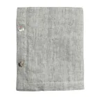 Rectangular Linen Tablecloth with Buttonholes and 12 Luxury Buttons - Mediterranean Viadurini