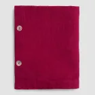 Rectangular Linen Tablecloth with Buttonholes and 12 Luxury Buttons - Mediterranean Viadurini