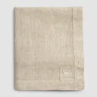 Luxury Modular Colored Linen Tablecloth with Buttonholes and 12 Buttons - Mediterranean Viadurini