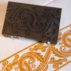 Highly Crafted Italian Printed Cotton and Linen Tablecloth - Brands Viadurini