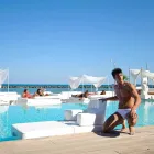 Trona floating chair white design made in Italy Viadurini