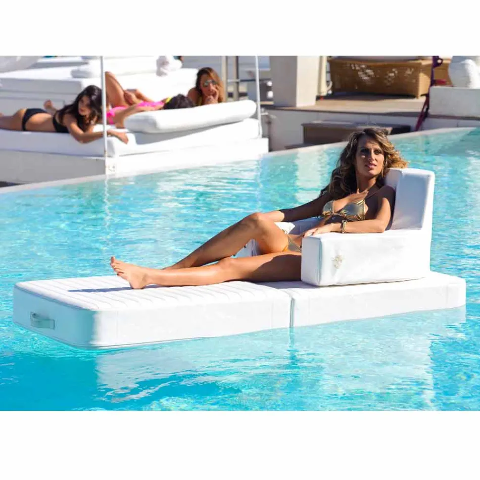 Trona floating chair white design made in Italy Viadurini