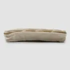 Large Linen and Cotton Cosmetic Bag with Farnese Lace and Zipper, 2 Finishes - Mike Viadurini