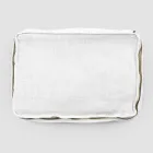 Large Makeup Bag for Women or Travel in Luxury Linen and Cotton - Yeti Viadurini
