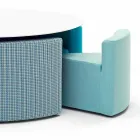 Varaschin Big In & Out garden table + 8 modern design armchairs Viadurini