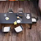 Varaschin Dolmen extending garden table, up to 380 cm Viadurini