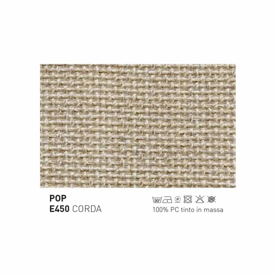 Varaschin Emma design outdoor footrest in upholstered fabric Viadurini