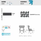 Varaschin Emma modern outdoor armchair with fabric headrest Viadurini