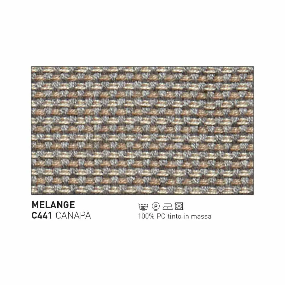 Varaschin Emma modern outdoor armchair in fabric and aluminium Viadurini