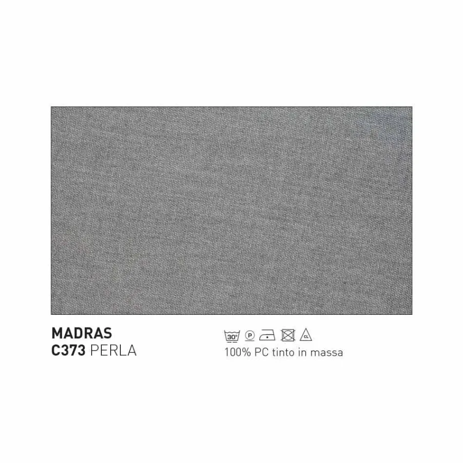 Varaschin Emma design outdoor chair in fabric and aluminium Viadurini