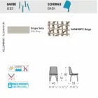 Varaschin Emma design garden chair in fabric and aluminium Viadurini