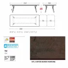 Varaschin Link extending garden table H 65 cm, up to 350 cm Viadurini