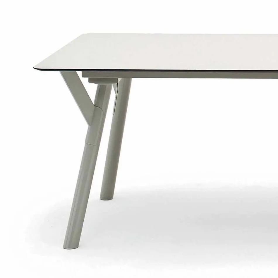 Varaschin Link extending garden table H 65 cm, up to 350 cm Viadurini
