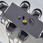 Varaschin Link outdoor dining table or interior H 65 cm Viadurini