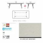 Varaschin Link outdoor dining table or interior H 65 cm Viadurini