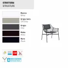 Varaschin Summer Set garden lounge chair, modern design Viadurini