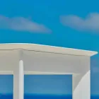 Varaschin System design outdoor coffee table in painted aluminium Viadurini