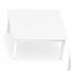 Varaschin System design outdoor coffee table in painted aluminium Viadurini