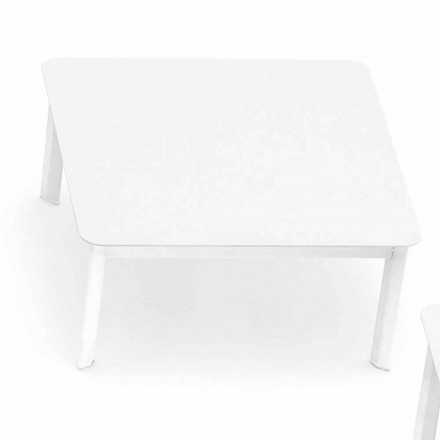 Varaschin System design outdoor coffee table in painted aluminium Viadurini