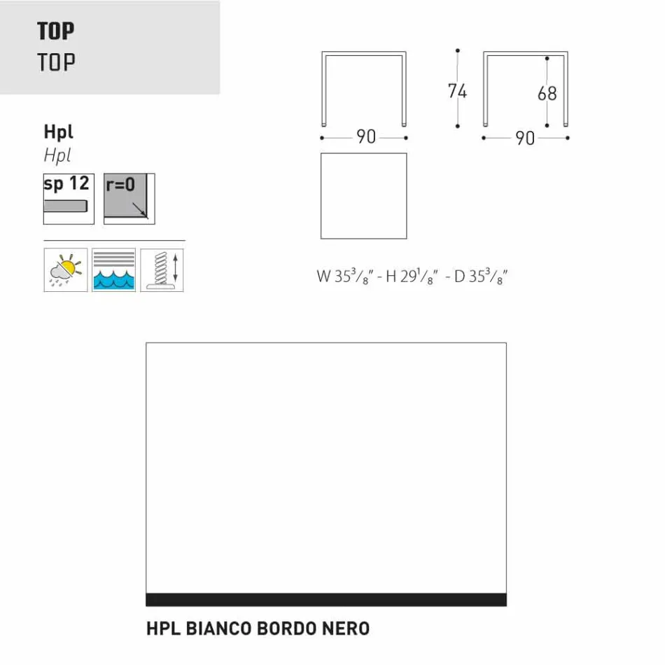 Varaschin Victor garden or indoor dining table, modern design Viadurini