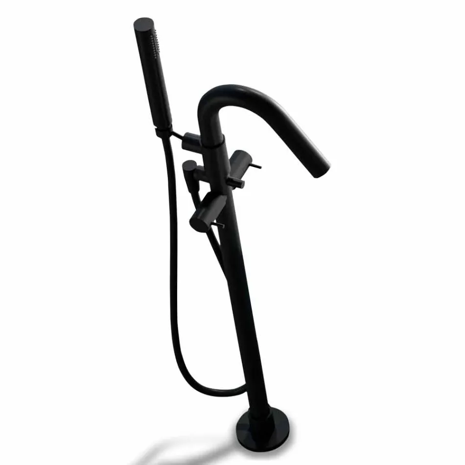 Free Standing Tub, Design Solid Surface Glossy / Matte - Veil Viadurini