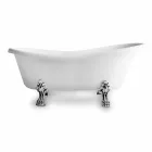 Free Standing Tub, Victorian Design in Solid Surface - Rain Viadurini