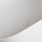 Free Standing Tub, Made in Italy, in Solid Surface - Flow Viadurini