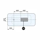 Freestanding Modern Design Bathroom Glossy White or Matt - Face Viadurini