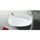 Freestanding monobloc design bathtub produced in Italy, Dongo Viadurini