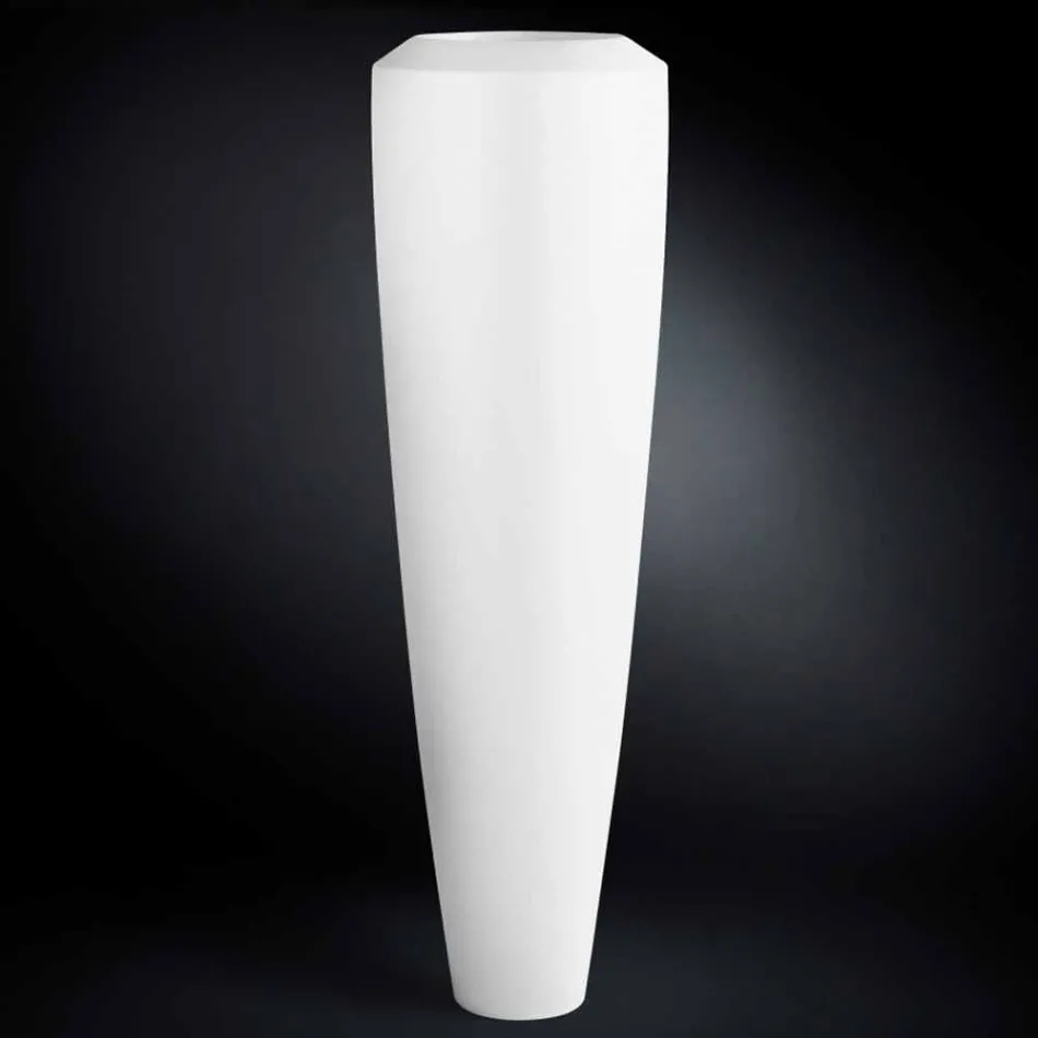Tall Decorative Vase for Interior in Polyethylene Made in Italy - Capuano Viadurini