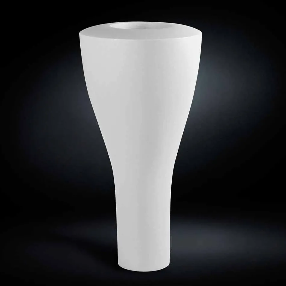 High Modern Polyethylene Vase Made in Italy High Quality - Timodeo Viadurini