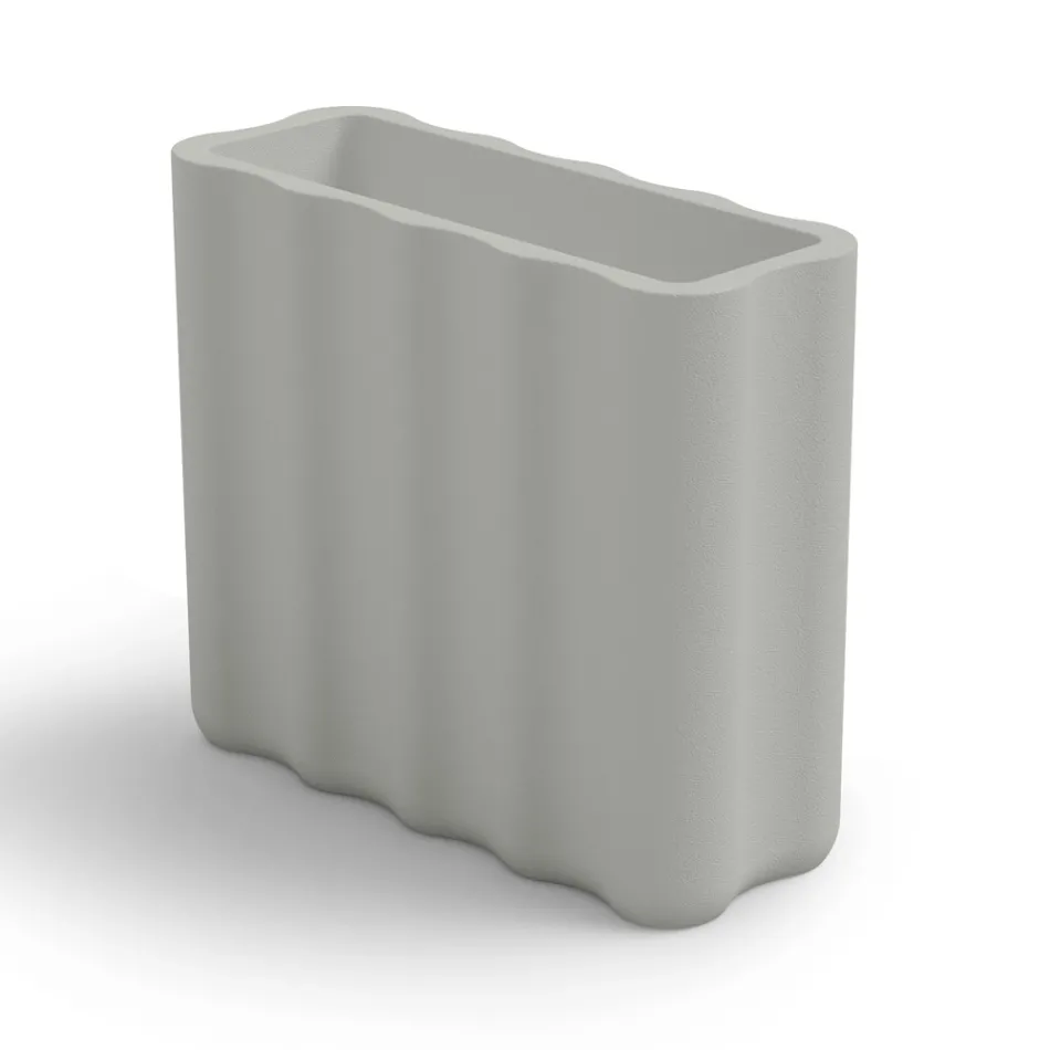 Outdoor Vase in Colored Polyethylene 2 Sizes Made in Italy - Barbia Viadurini