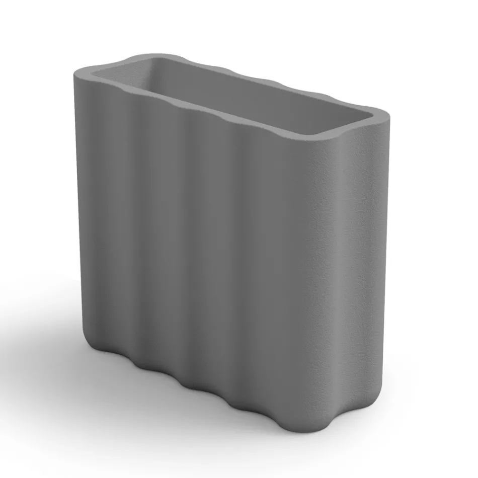 Outdoor Vase in Colored Polyethylene 2 Sizes Made in Italy - Barbia Viadurini