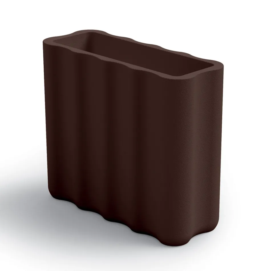 Outdoor Vase in Colored Polyethylene 2 Sizes Made in Italy - Barbia Viadurini